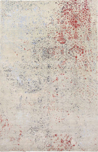 Designermatta - 281 x 183 cm - flerfärgad