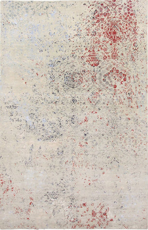 Designermatta - 281 x 183 cm - flerfärgad