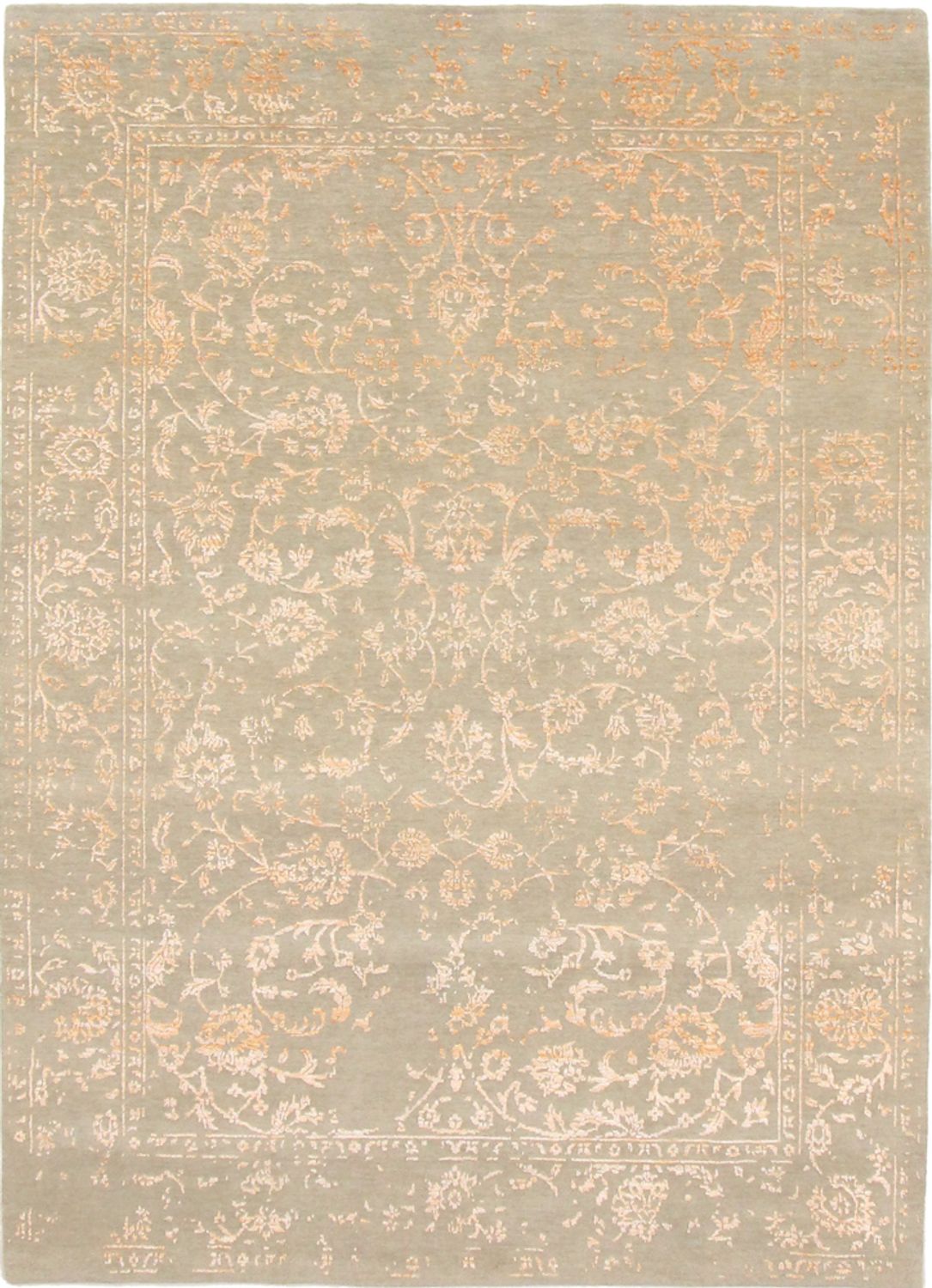 Designermatta - 245 x 176 cm - orange