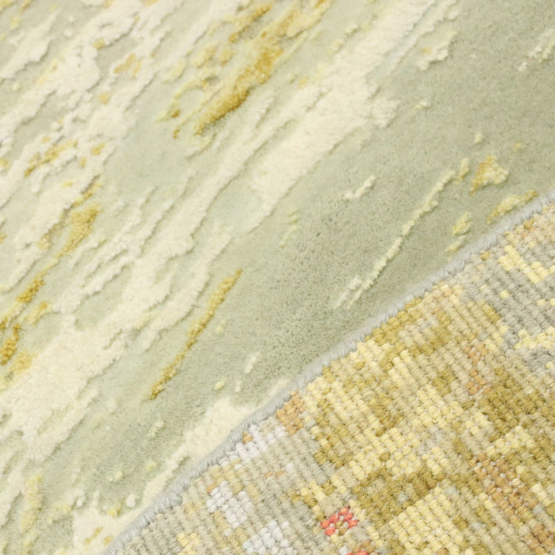 Designermatta runt  - 202 x 202 cm - flerfärgad