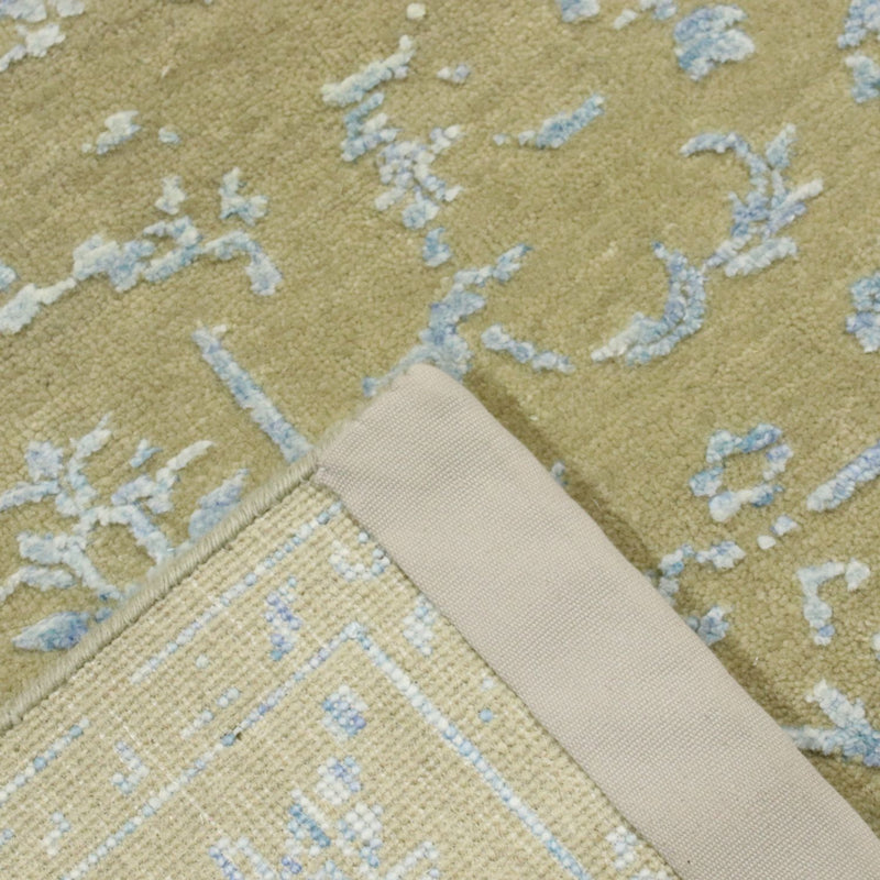 Designermatta - 182 x 119 cm - ljusblå