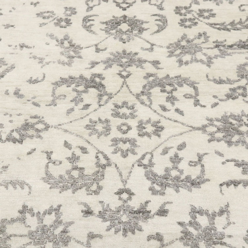 Designermatta - 204 x 148 cm - grått