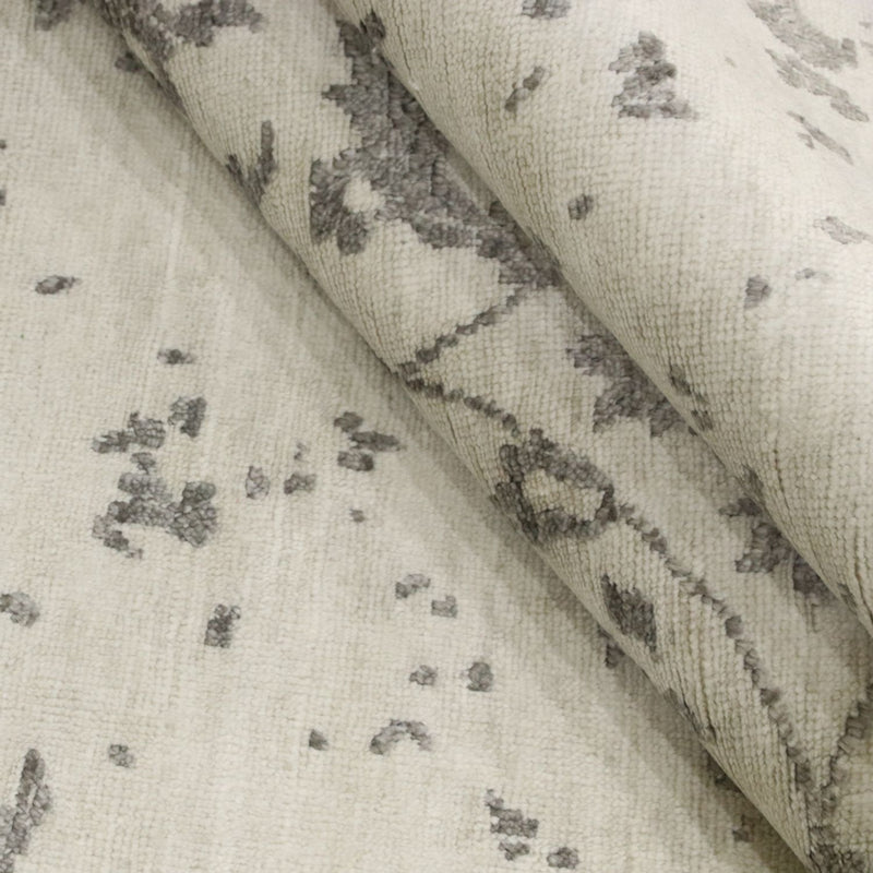 Designermatta - 204 x 148 cm - grått