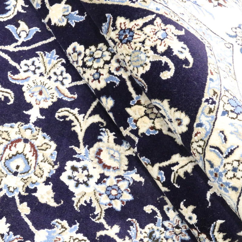 Persisk matta - Nain - 338 x 240 cm - mörkblå