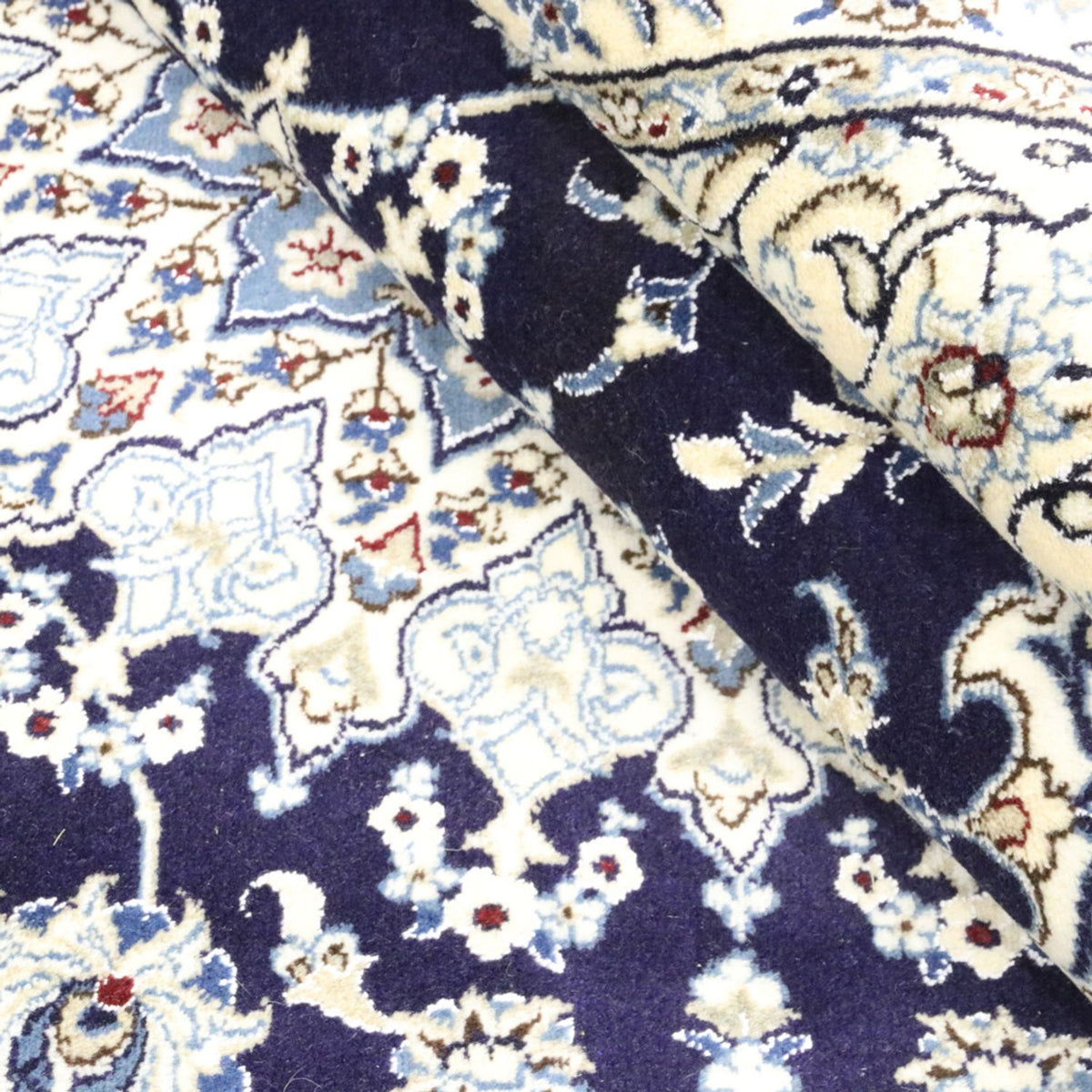 Persisk matta - Nain - 344 x 246 cm - mörkblå