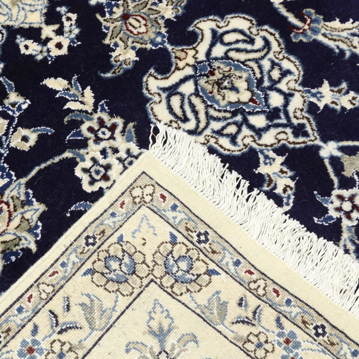 Persisk matta - Nain - 344 x 246 cm - mörkblå