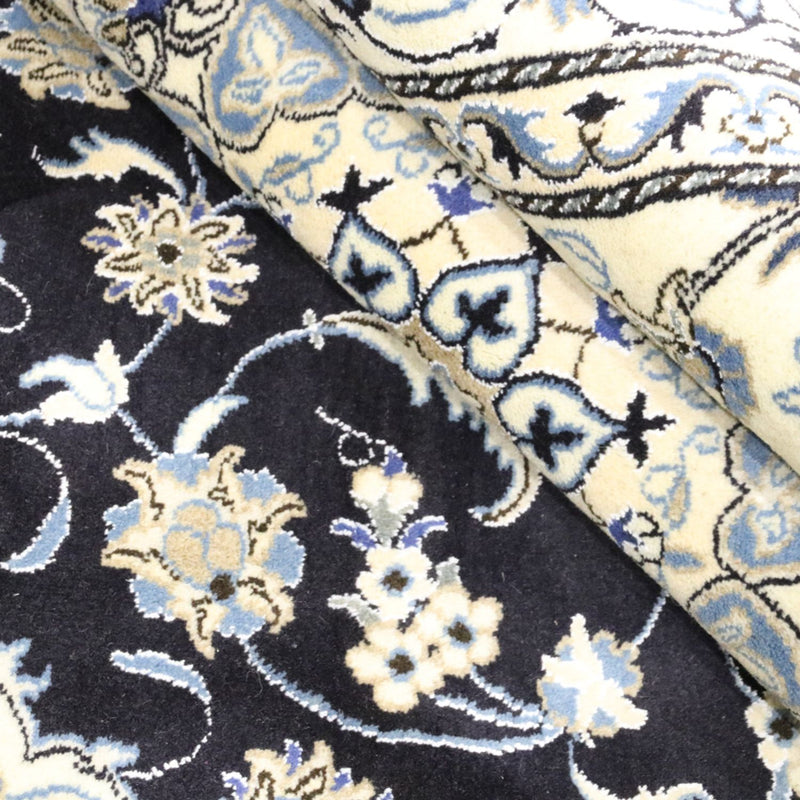 Persisk matta - Nain - 294 x 195 cm - mörkblå