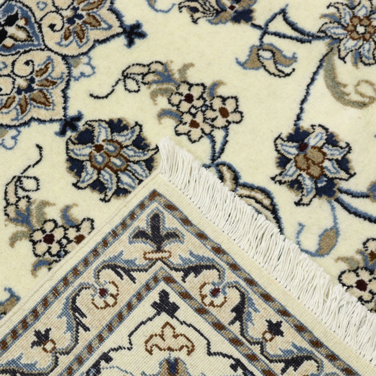 Persisk matta - Nain - 286 x 193 cm - grädde