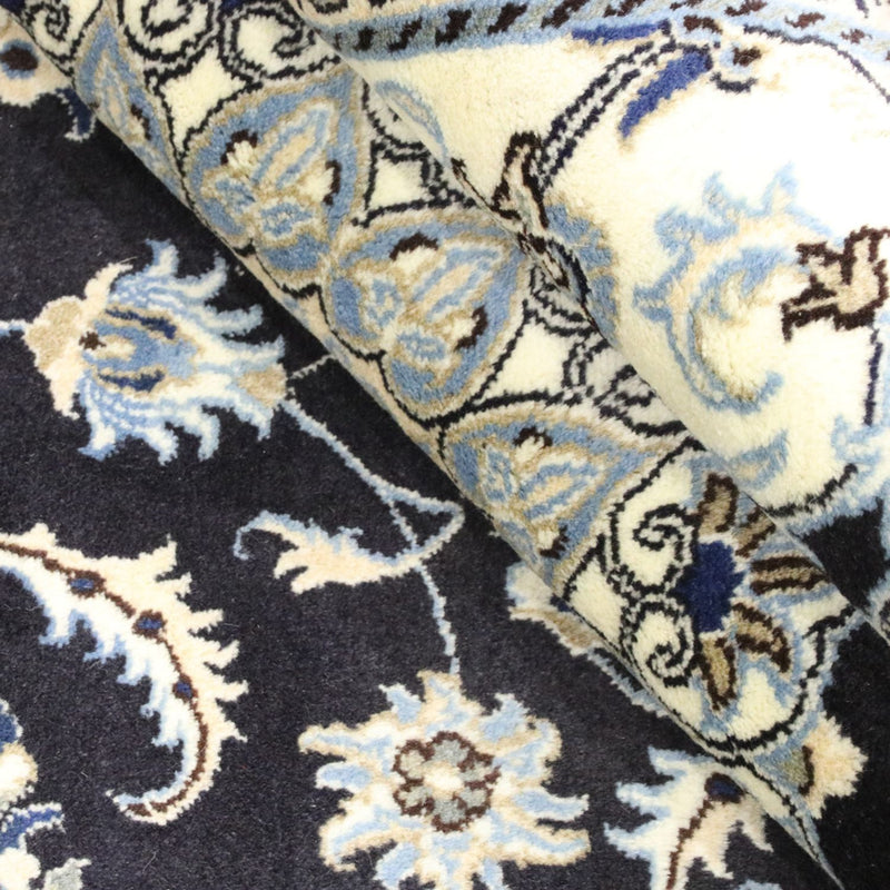 Persisk matta - Nain - 294 x 194 cm - mörkblå