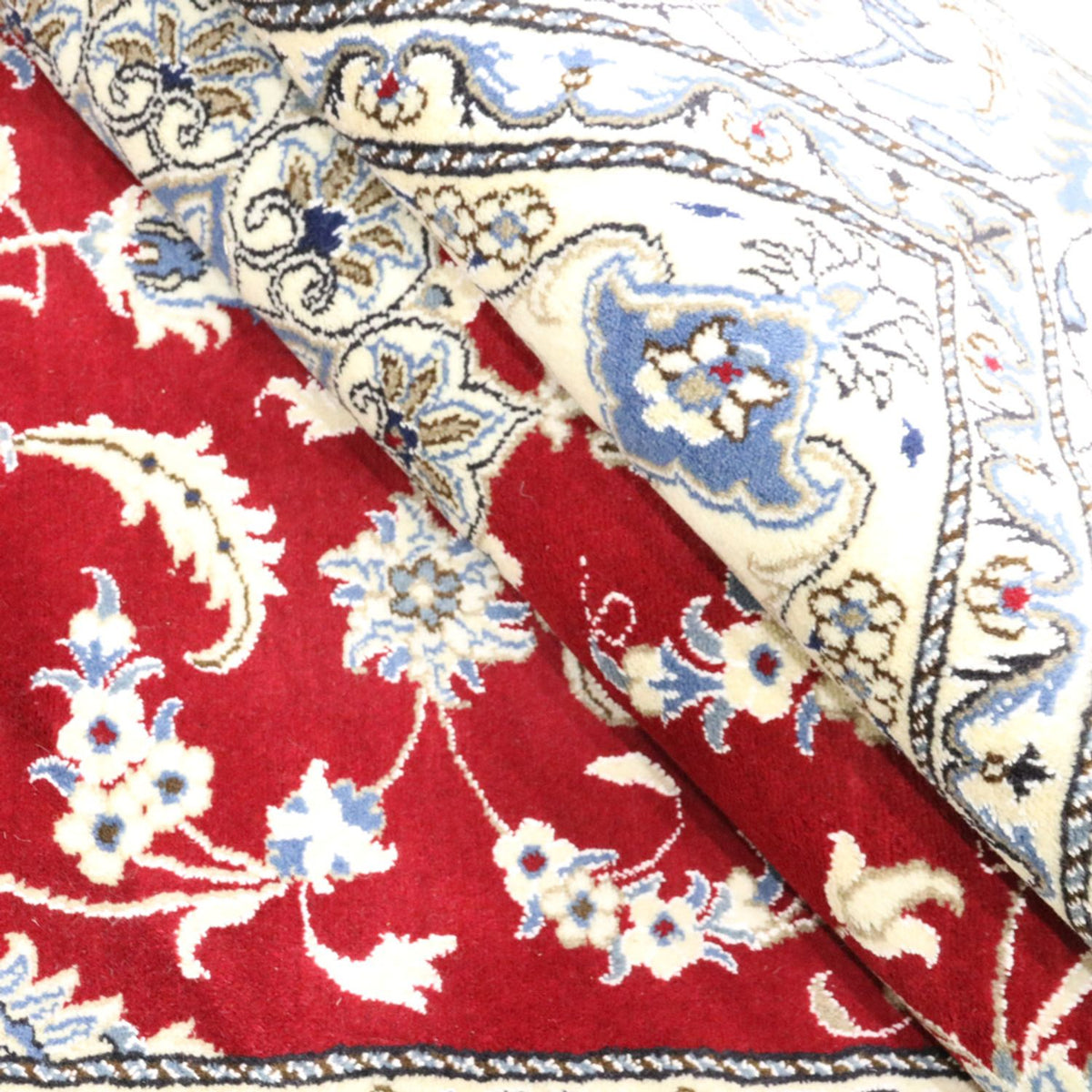 Persisk matta - Nain - 292 x 194 cm - röd