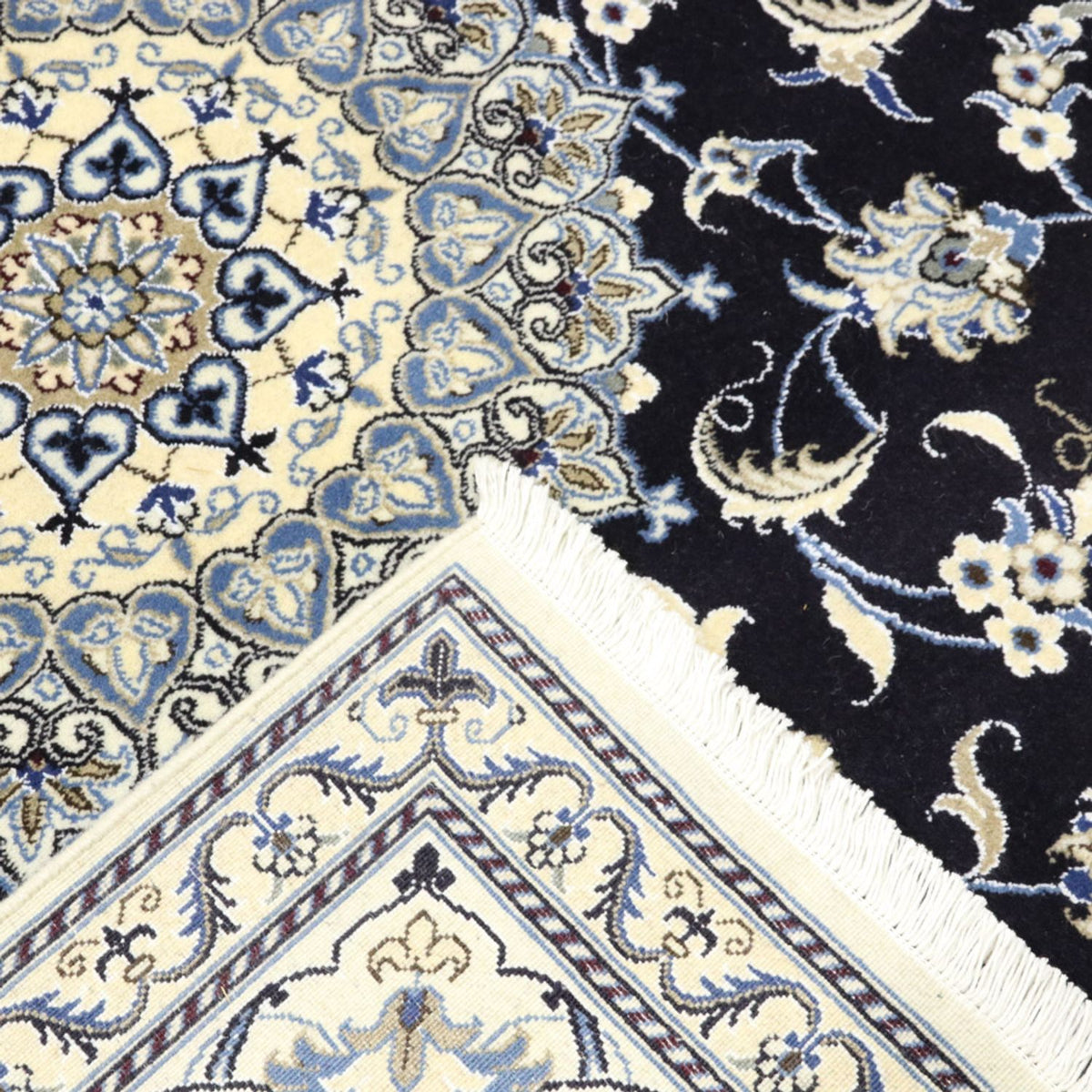 Persisk matta - Nain - 250 x 197 cm - mörkblå