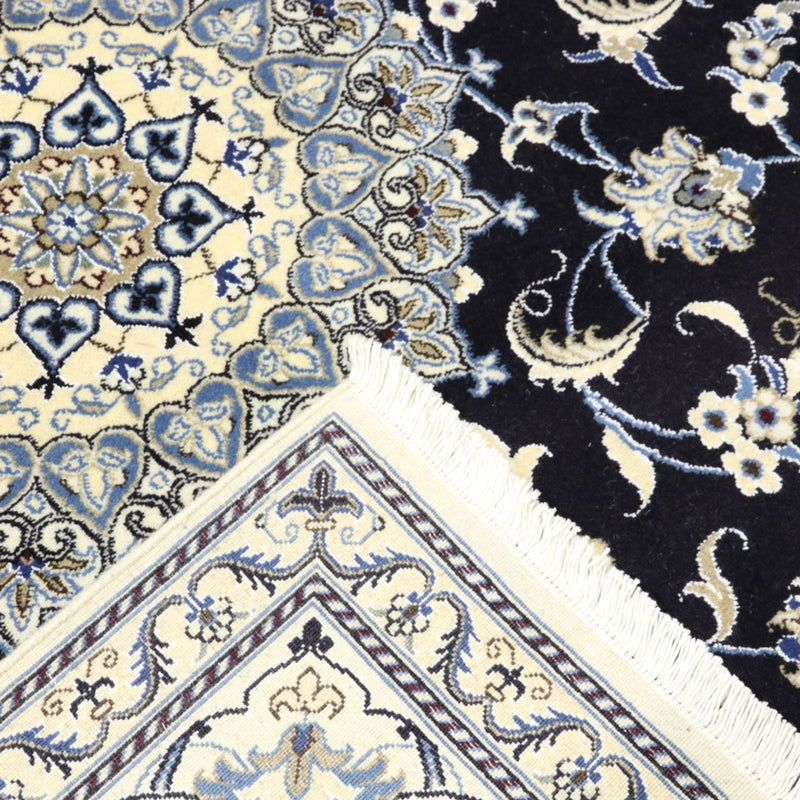 Persisk matta - Nain - 250 x 197 cm - mörkblå