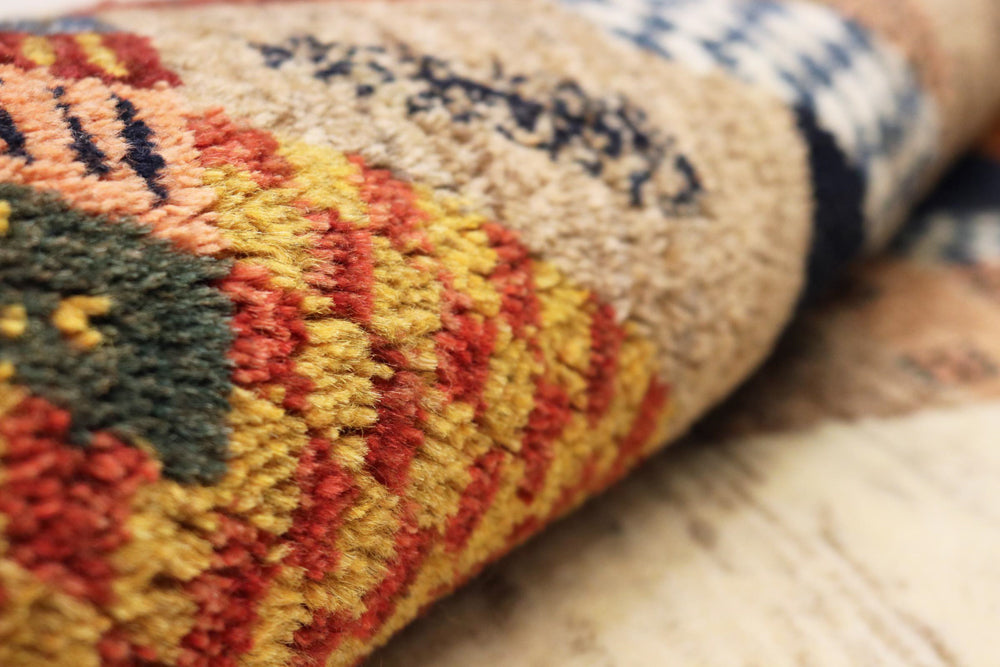 Gabbeh Teppich - Loribaft Indus - 127 x 85 cm - mehrfarbig