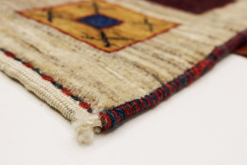 Gabbeh-mattan - Loribaft Indus - 156 x 102 cm - beige