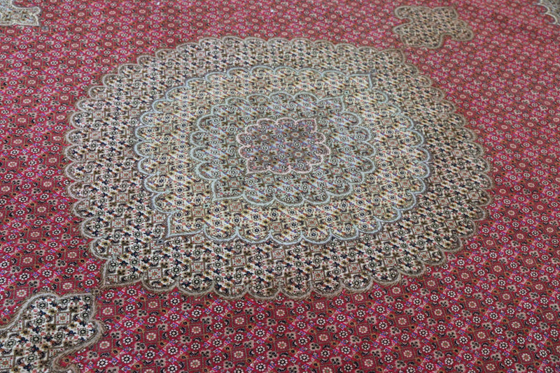 Perserteppich - Täbriz - Royal - 360 x 248 cm - rot