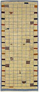 Persisk Gabbeh Mattan 199x83cm - Perserteppich Wollteppich