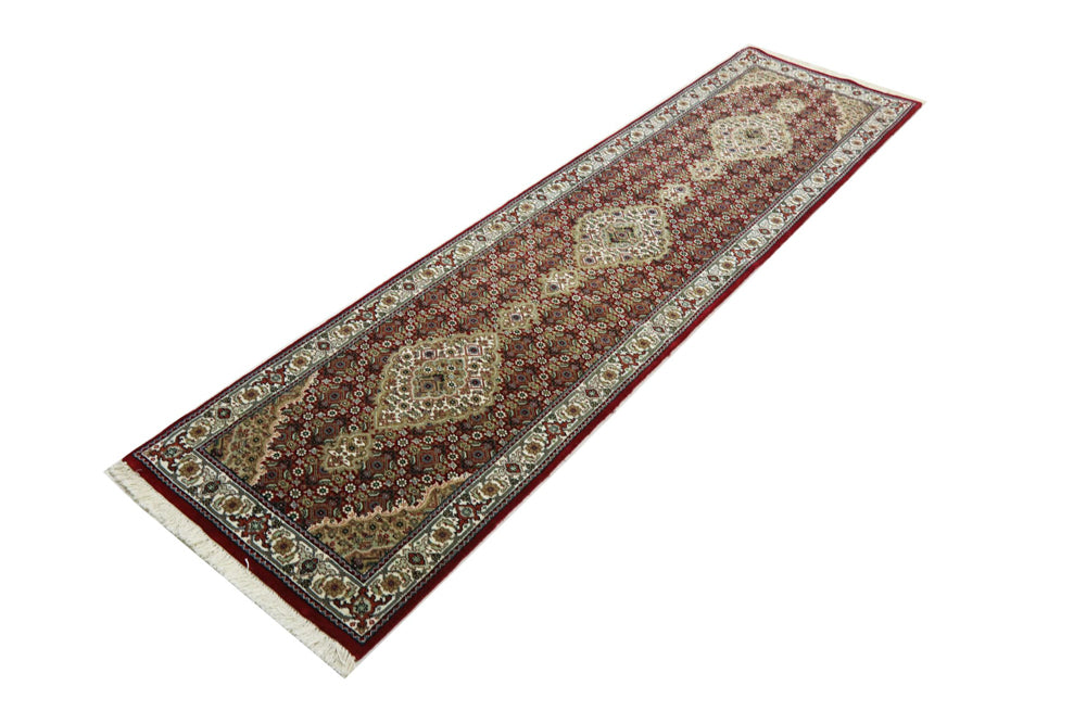 Indo Tabriz Mattan 302x80cm - Oriental Carpet