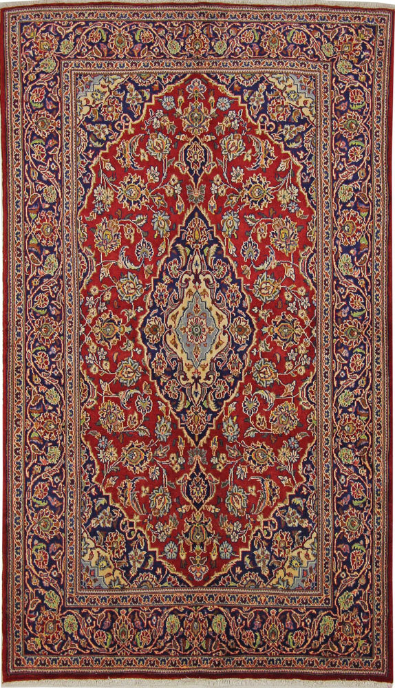 Perserteppich - Keshan - 230 x 133 cm - rot