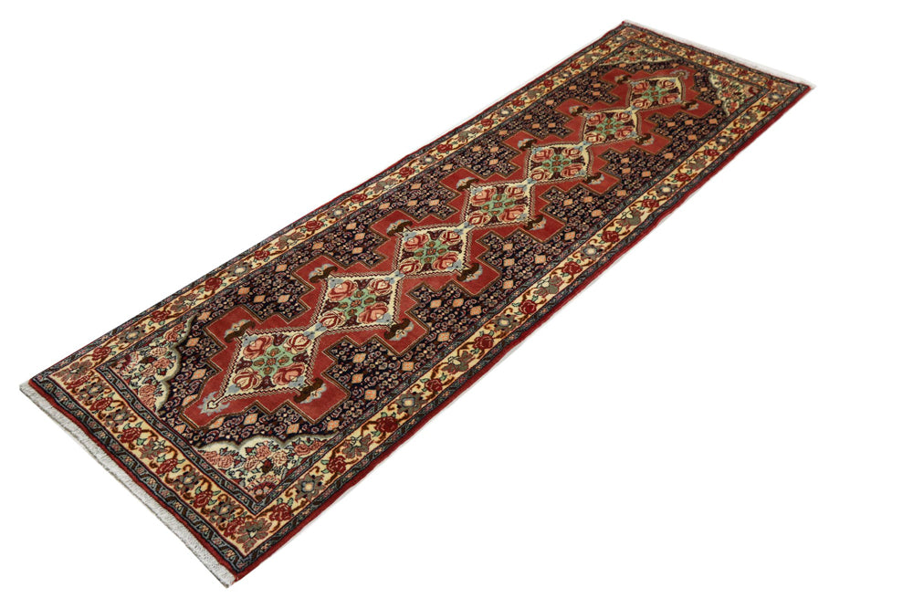 Runner Persisk matta - Nomadic - 297 x 88 cm - röd