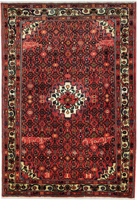 Perserteppich - Nomadic - 205 x 145 cm - rot