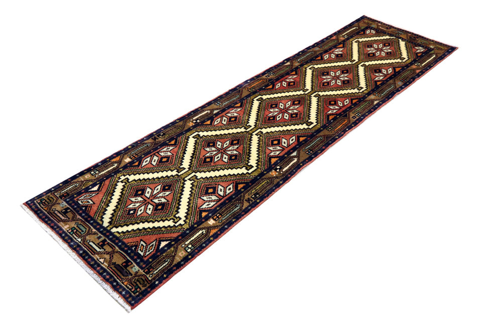 Runner Persisk matta - Nomadic - 288 x 77 cm - mörk beige
