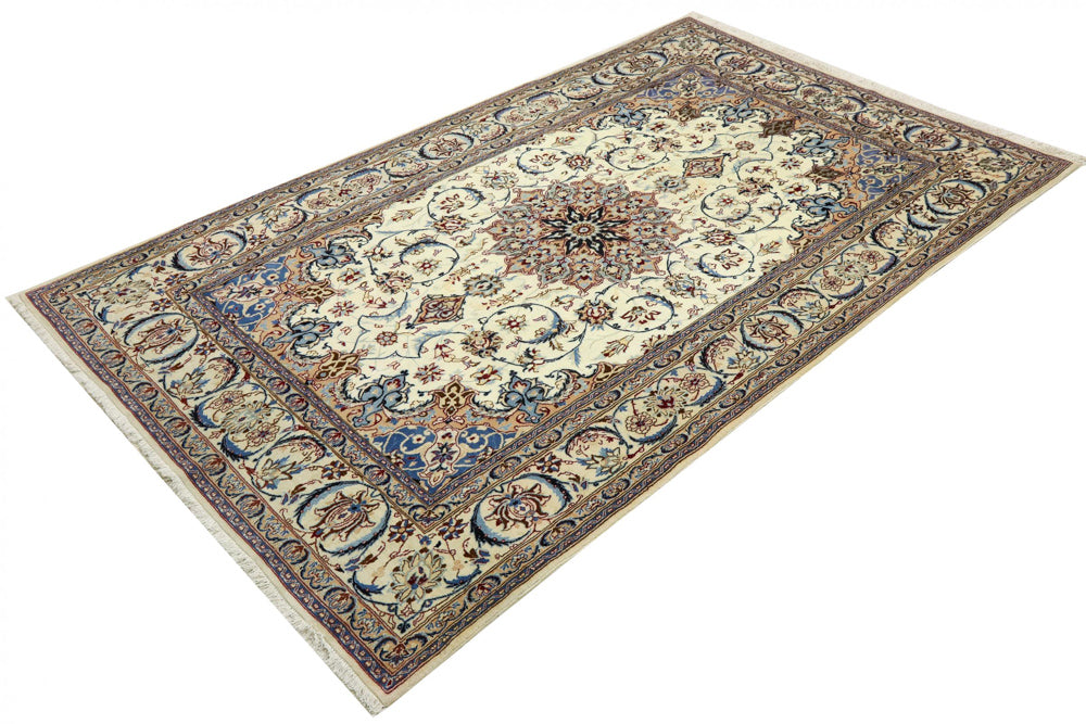 Persisk matta - Nain - Premium - 260 x 155 cm - grädde