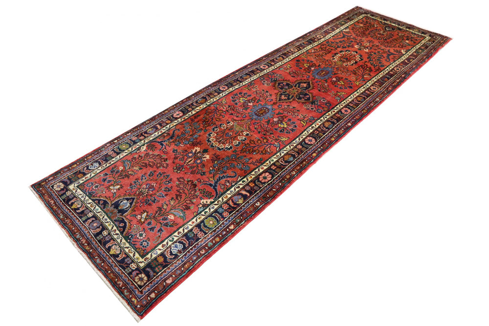 Sarouk Mattan 332x104cm - Persisk matta