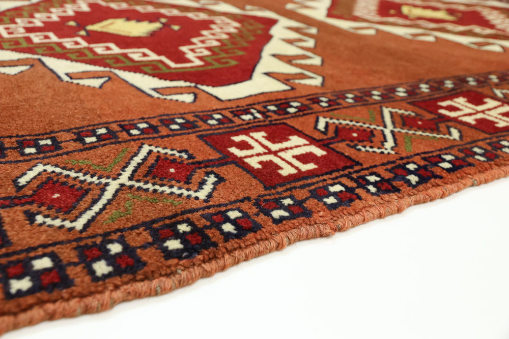 Perserteppich - Nomadic - 150 x 105 cm - terrakotta