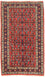 Perserteppich - Nomadic - 127 x 76 cm - rot
