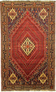 Persisk matta - Nomadic - 256 x 156 cm - röd