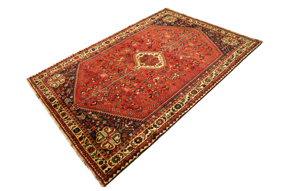 Perserteppich - Nomadic - 308 x 212 cm - rot