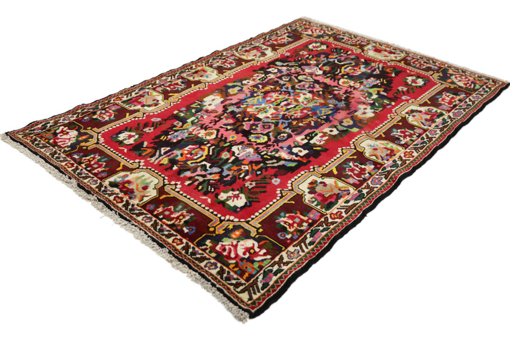 Perserteppich - Nomadic - 195 x 125 cm - mehrfarbig