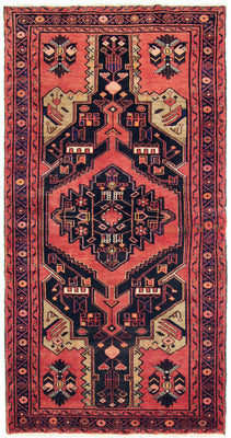 Läufer Perser - Nomadic - 216 x 111 cm - dunkelblau