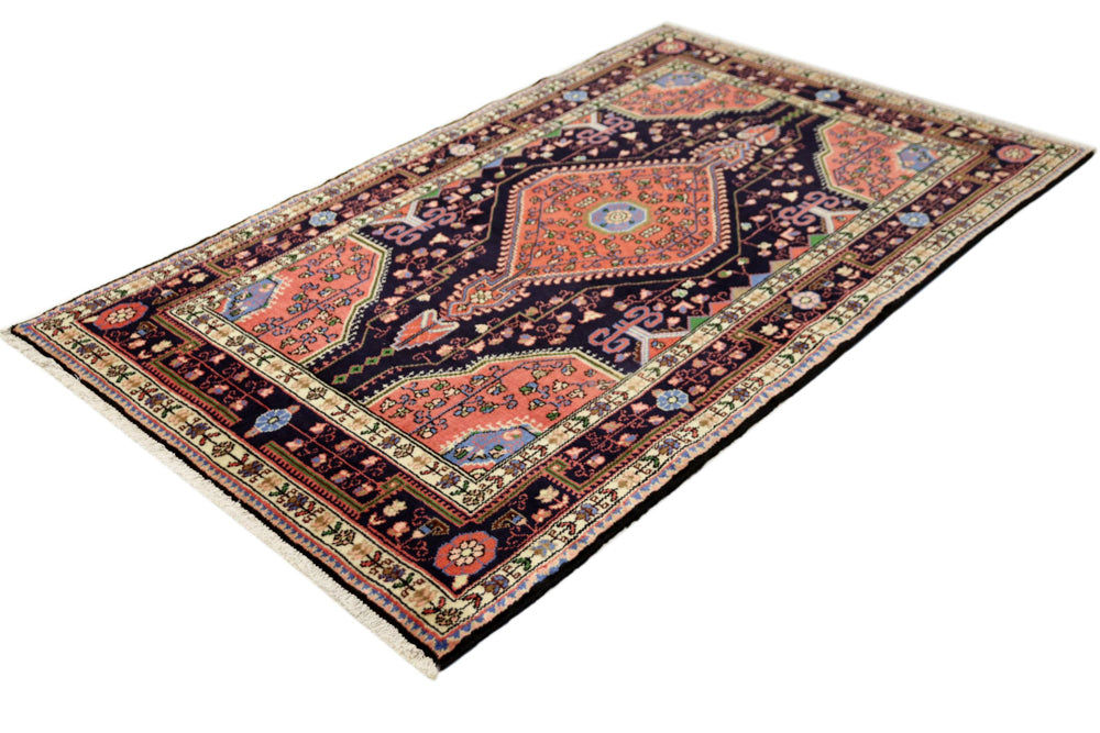 Perserteppich - Nomadic - 180 x 110 cm - dunkelblau