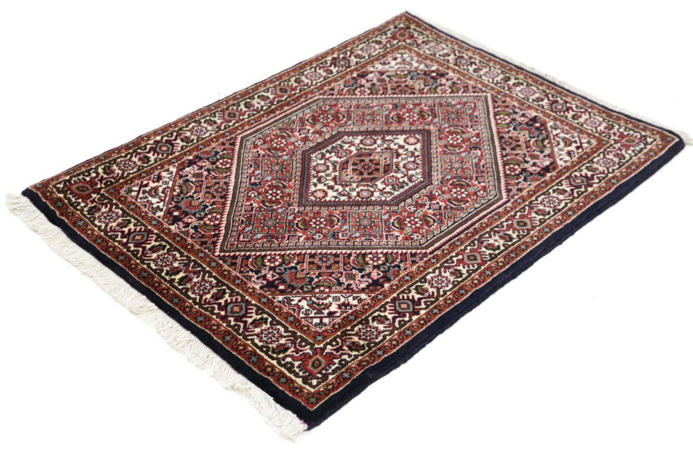 Persisk matta - Bijar - 104 x 76 cm - rost