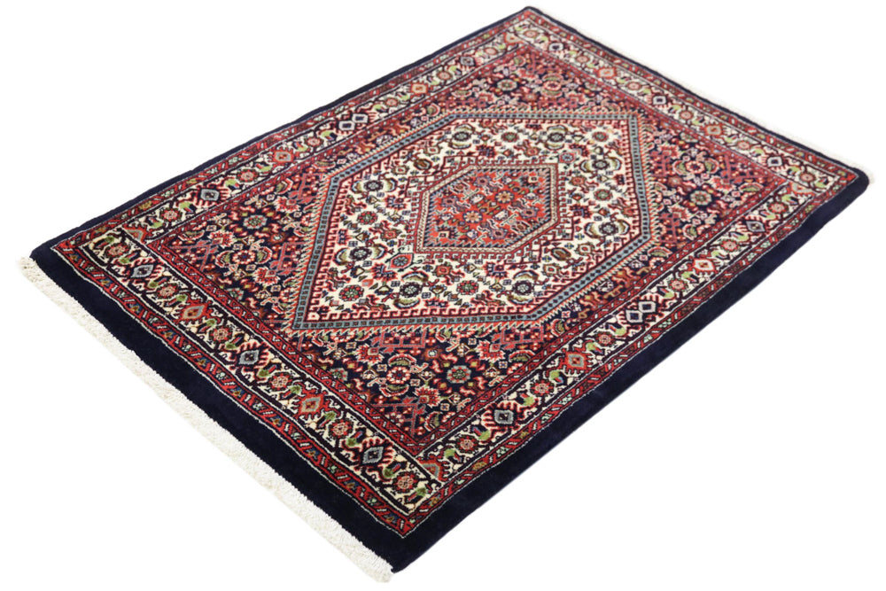 Persisk matta - Bijar - 103 x 72 cm - rost