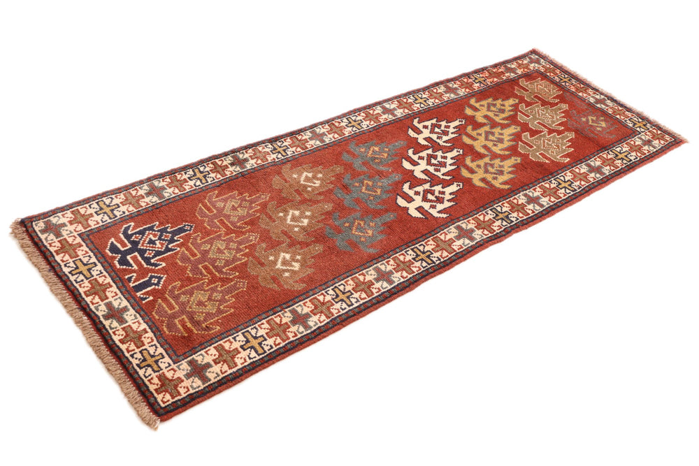 Runner Persisk matta - Nomadic - 195 x 65 cm - röd
