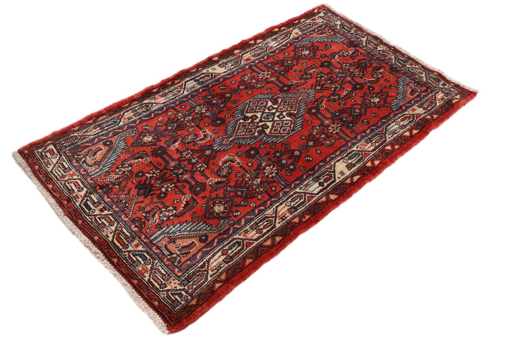 Persisk matta - Nomadic - 140 x 80 cm - röd