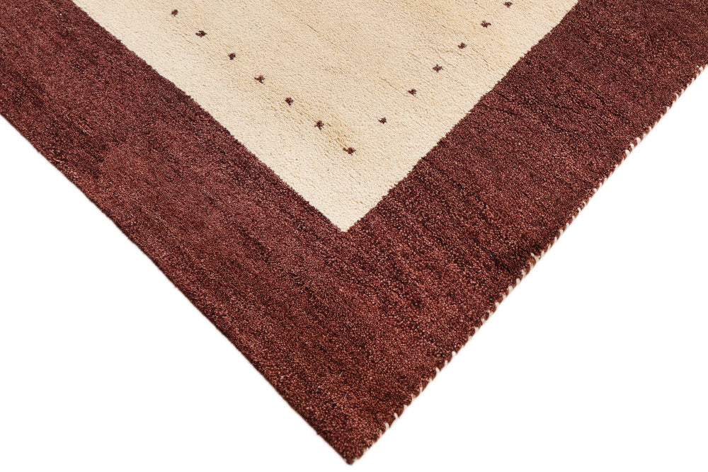 Gabbeh Teppich - Indus - 301 x 197 cm - beige