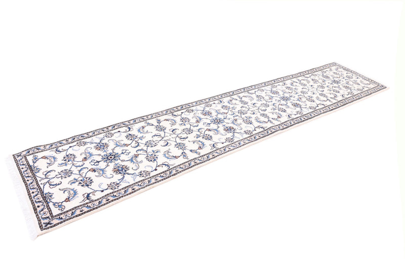 Läufer Perser - Nain - 382 x 79 cm - creme