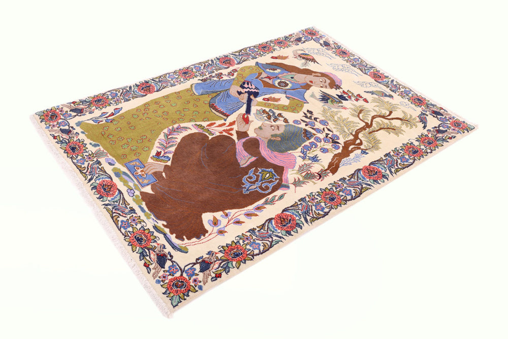 Tabriz Mattan 150x100cm - Persisk matta