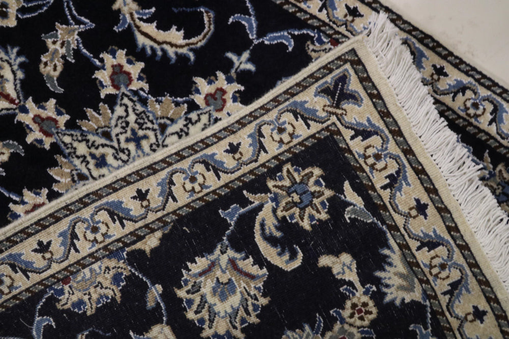 Läufer Perser - Nain - 296 x 77 cm - dunkelblau