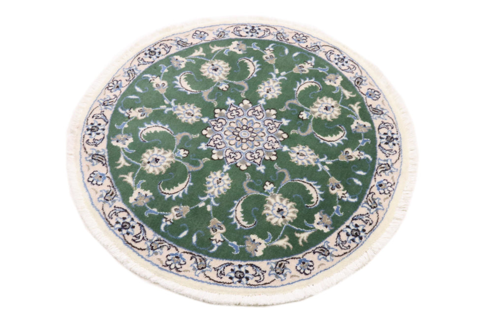 Runner Persisk matta - Nain - Royal - 100 x 100 cm - grön