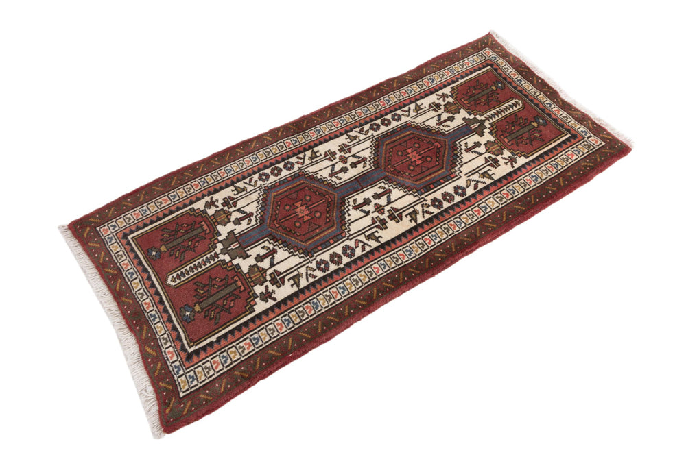 Runner Persisk matta - Nomadic - 180 x 88 cm - flerfärgad