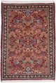 Persisk matta - Nomadic - 155 x 110 cm - mörkröd
