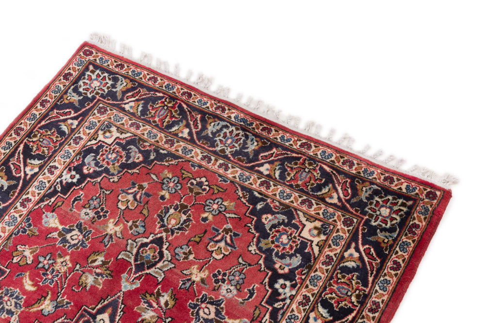 Perserteppich - Keshan - 150 x 100 cm - rot