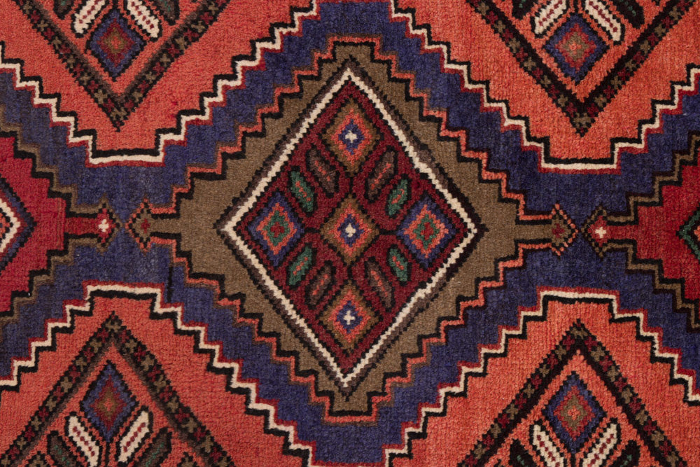 Läufer Perser - Nomadic - 289 x 81 cm - rost