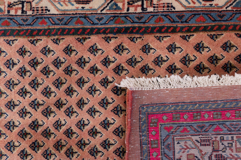 Läufer Perser - Mir - 305 x 85 cm - hellrot