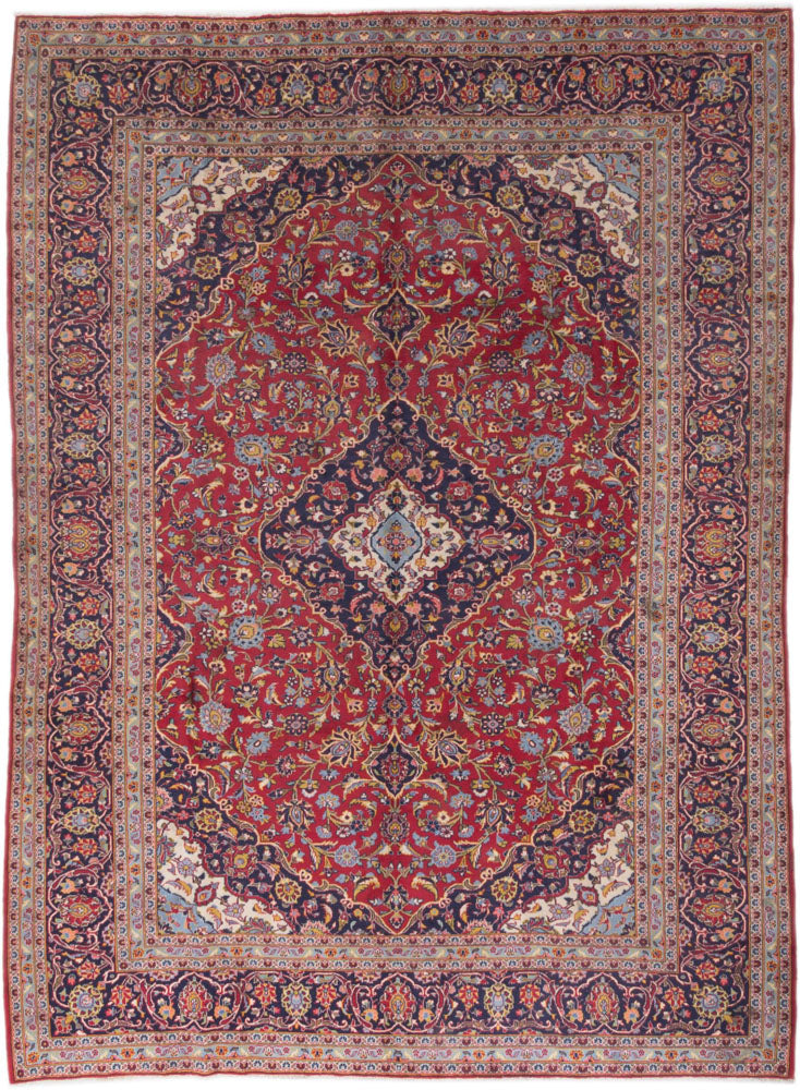 Perserteppich - Keshan - 340 x 250 cm - rot