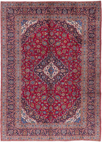 Perserteppich - Keshan - 352 x 252 cm - rot